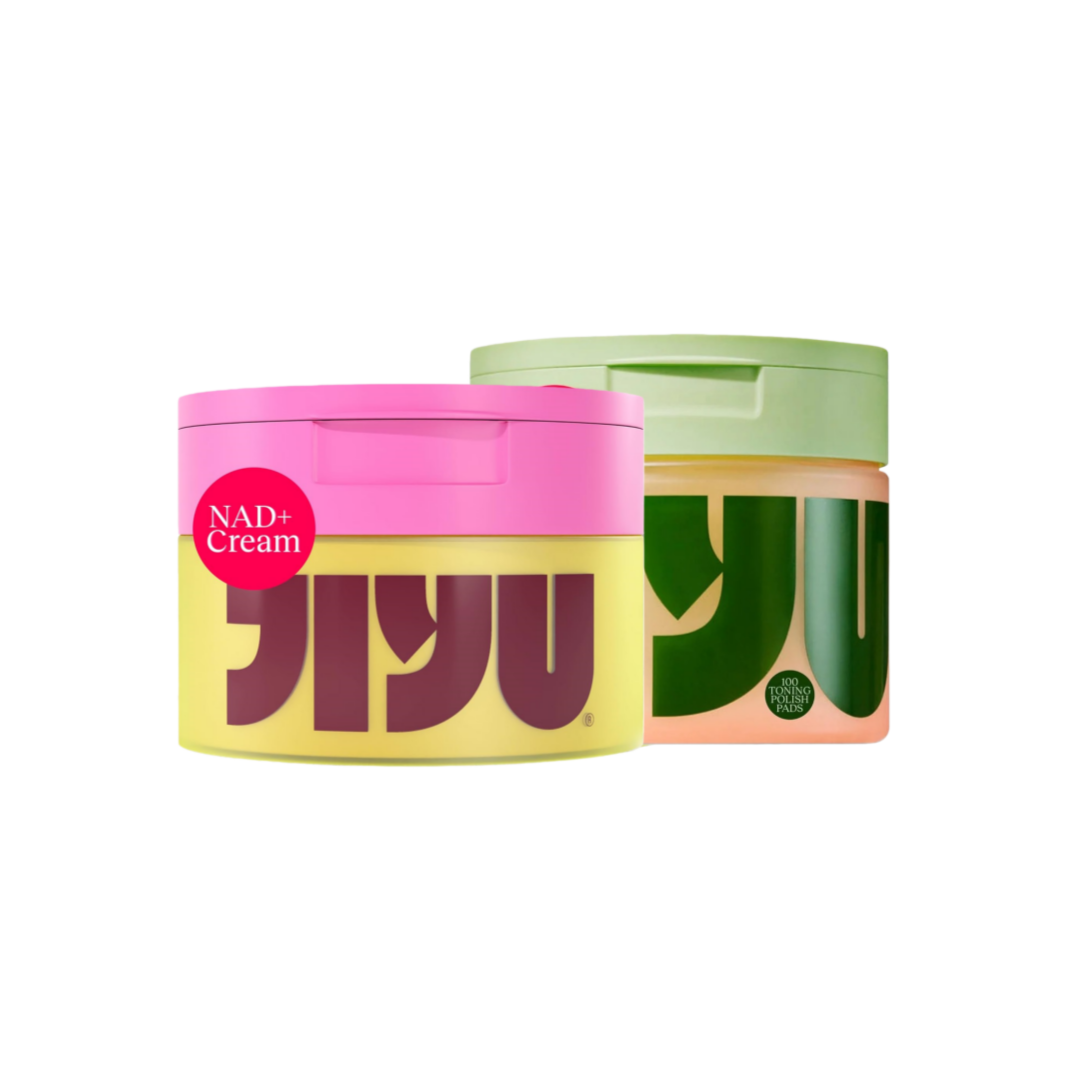 JiYu NAD+ Hydrating Face Moisturizer & Toning Polish Pads